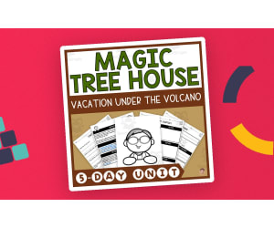 Vacation Under the Volcano (Magic Tree House #13 Lesson Plan, Activities)