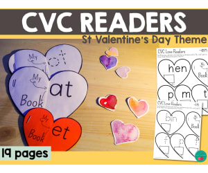Valentine's CVC Words