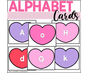 Valentine's Day Alphabet Cards