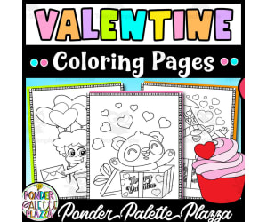 Valentine's Day Coloring Pages