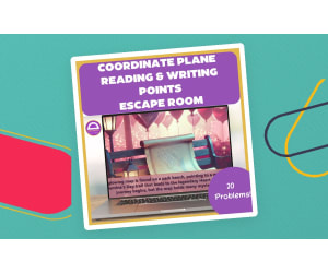 Valentine's Day Coordinate Plane Digital Escape Room