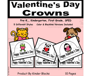 Valentine's Day Crowns
