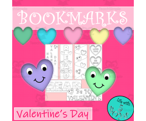 Valentine's Day Fun Bookmarks