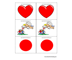 Valentine's Day Matching Game Activity