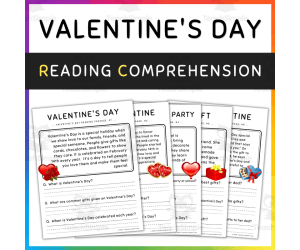Valentine's Day Reading Comprehension