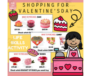 Valentine's Day Shopping Activity