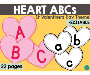 Valentine's Heart ABC's