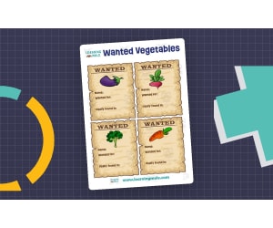 Vegetables Activities