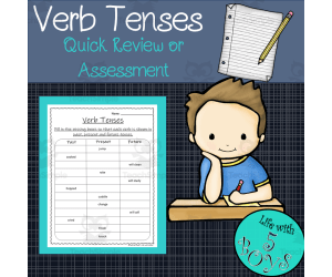 Verb Tenses Worksheet