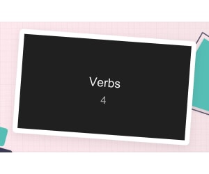 Verbs Sample Lesson - Grammar Grade 5-6 (PPT)