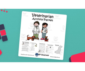 Veterinarian – No Prep Activity Packet