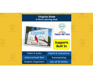 Virginia: A Micro-Learning Deck | Digital Geography Lesson