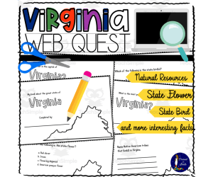Virginia WebQuest Printable Book
