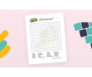 Virginia Word Search Worksheet