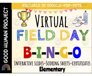 Virtual Field Day BINGO