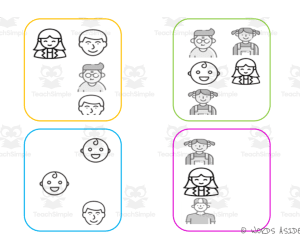 VISUAL SPATIAL VOCABULARY - B&W