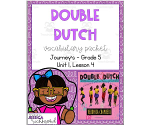 Vocabulary Packet -Journey's 5th grade - Unit 1 Lesson 4