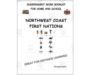 Vocabulary sheets: Northwest Coast First Nations