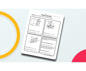 Volume Area Worksheet