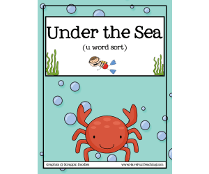 Vowel Letter U Activity