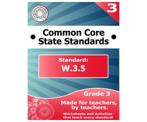 W.3.5 Third Grade Common Core Lesson