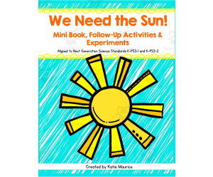 We Need the Sun Activity Packet