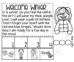 Welcome Winter Activity Sheets