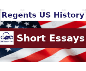 "Westward Expansion", Regents US History Short Essays,
