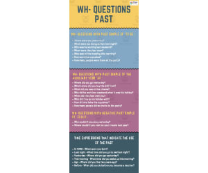 Wh- Questions Past Tense Pre Intermediate Lesson Plan