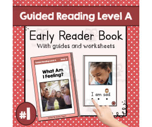 "What Am I Feeling?" | Early Reader Book #1 | Guided Reading Level A