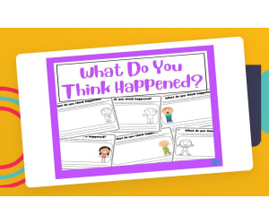 What Do You Think Happened Emotions Worksheets