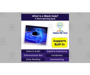 What is a Black Hole? | Interactive Science Lesson | Micro-Learning Deck