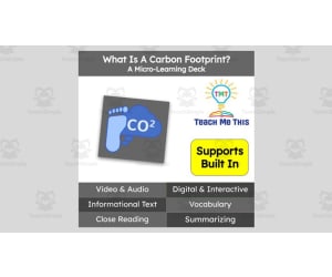 What Is A Carbon Footprint? | Interactive Science Lesson | Micro-Learning Deck