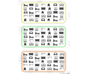 What is different? Vocabulary Boards - BLACK AND WHITE SET 10