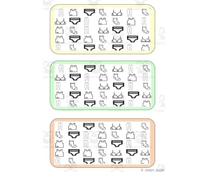 What is different? Vocabulary Boards - BLACK AND WHITE SET 19