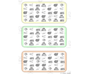 What is different? Vocabulary Boards - BLACK AND WHITE SET 33