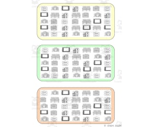 What is different? Vocabulary Boards - BLACK AND WHITE SET 34
