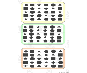 What is different? Vocabulary Boards - BLACK AND WHITE SET 40