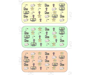 What is different? Vocabulary Boards - COLOR SET 15