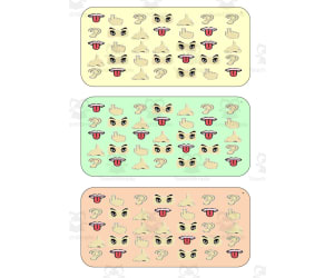 What is different? Vocabulary Boards - COLOR SET 38