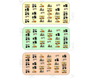What is different? Vocabulary Boards - COLOR SET 9