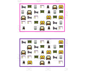 What is missing? Vocabulary Boards - COLOR SET 10