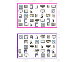 What is missing? Vocabulary Boards - COLOR SET 11