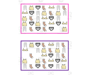 What is missing? Vocabulary Boards - COLOR SET 19