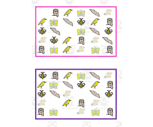 What is missing? Vocabulary Boards - COLOR SET 26