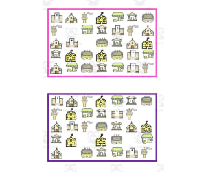 What is missing? Vocabulary Boards - COLOR SET 28