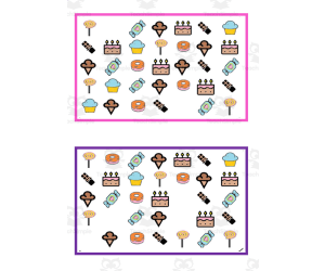 What is missing? Vocabulary Boards - COLOR SET 3