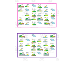 What is missing? Vocabulary Boards - COLOR SET 30