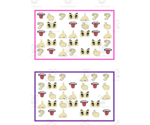 What is missing? Vocabulary Boards - COLOR SET 38