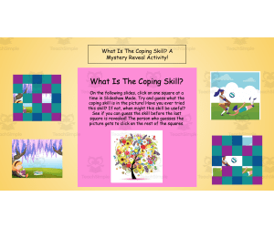What Is The Coping Skill? An SEL Mystery Reveal Activity!